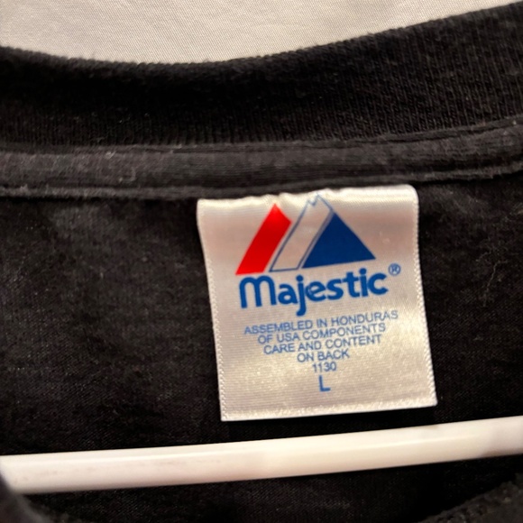 Majestic New York Mets MLB Est. 1962 Baseball Retro Graphic Tee T-Shirt Size L - Picture 3 of 11